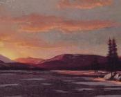 Winter Sunset - 威廉·布雷德福